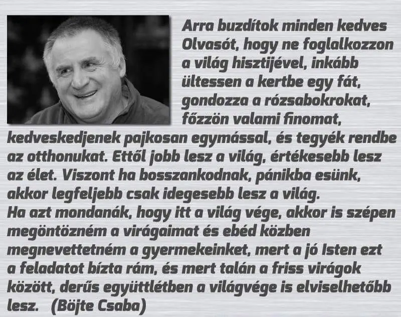 Böjte Csaba idézet