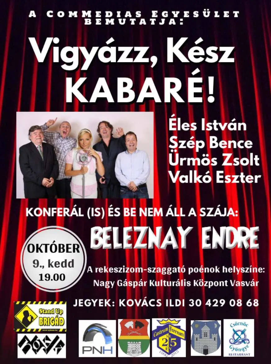 Vasvári kabaréelőadás 2018
