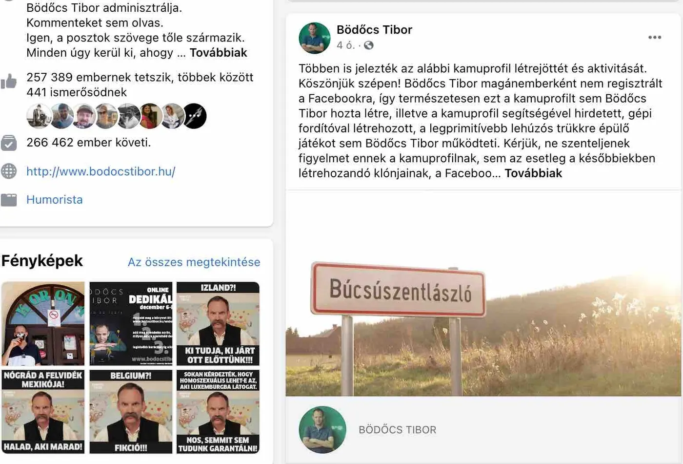 Bödőcs Tibor humorista