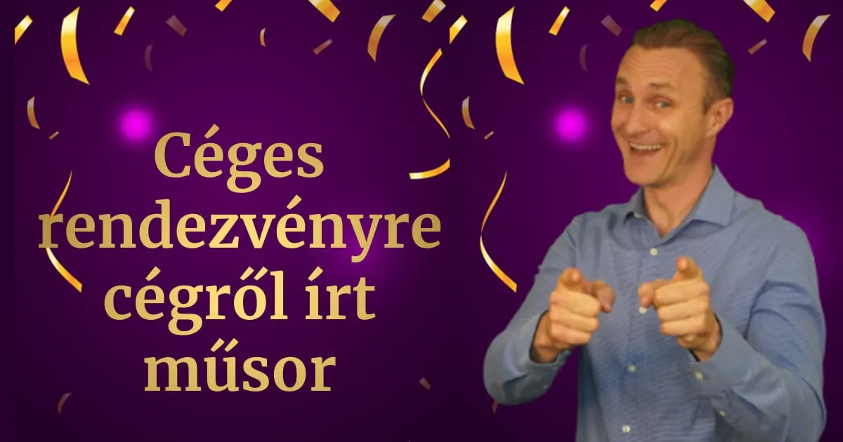 Céges rendezvényre