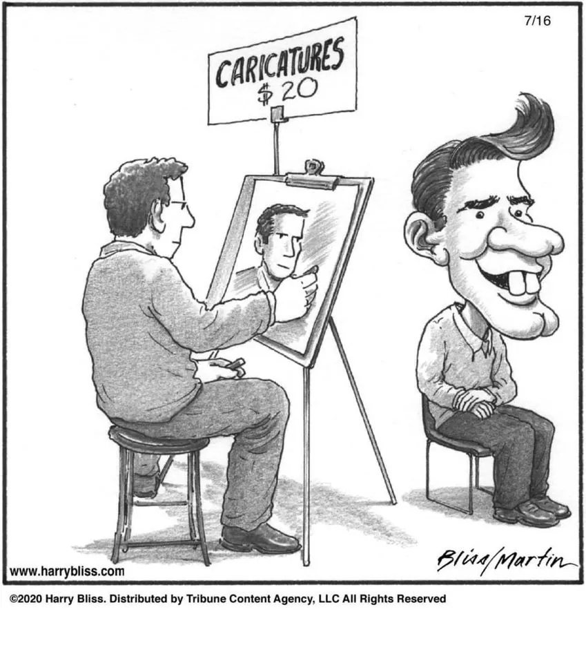 Humorista karikatúra